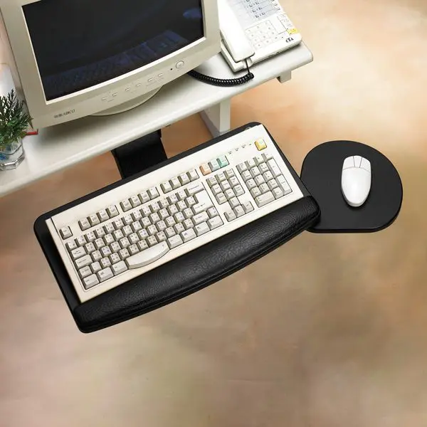 Keyboard Tray-Articulating Spring Assist