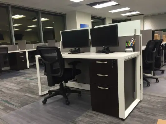 Modern cubicles manager station