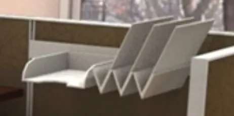 paper management cubicle system 2 image