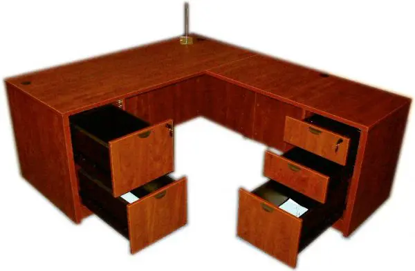 Executive L Desk (Reversible) 66 x 78 - Image 7