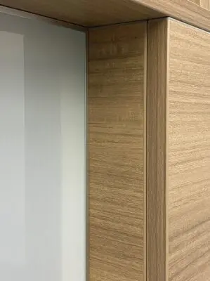 modesty panel closeup