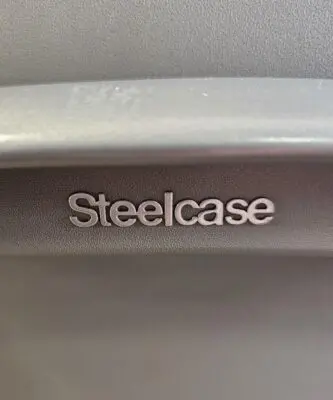 Used Steelcase Office Chair Logo Authenticity Check