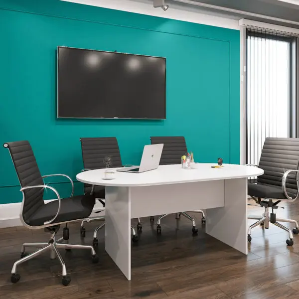6' Racetrack Conference Table - Image 2