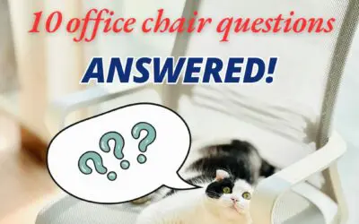 10 Common Office Chair Questions, Answered!