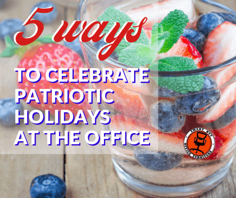 Patreotic holiday in office