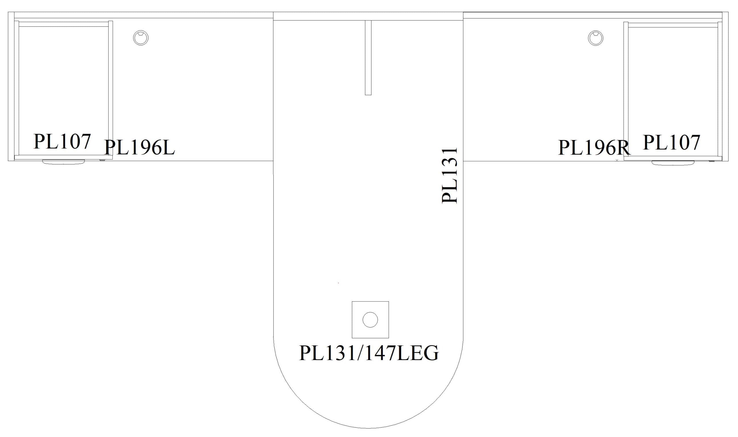 affordable partner desk 2d