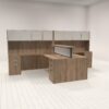 deluxe partner desk with storage aspen 1