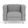 madison series reception club chair gray front