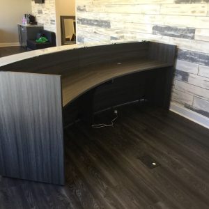 Potenza Curved Reception Desk