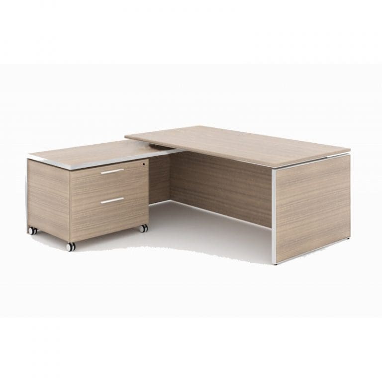 Potenza Executive Laminate Top L Desk Smart Buy Office Furniture