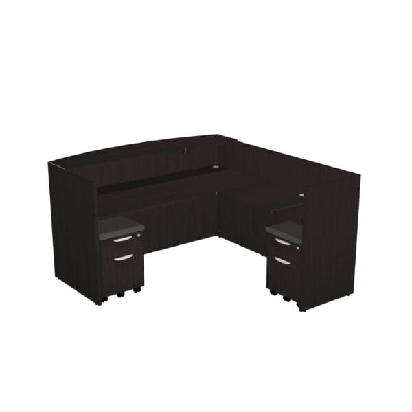 Modern reception desk Espresso