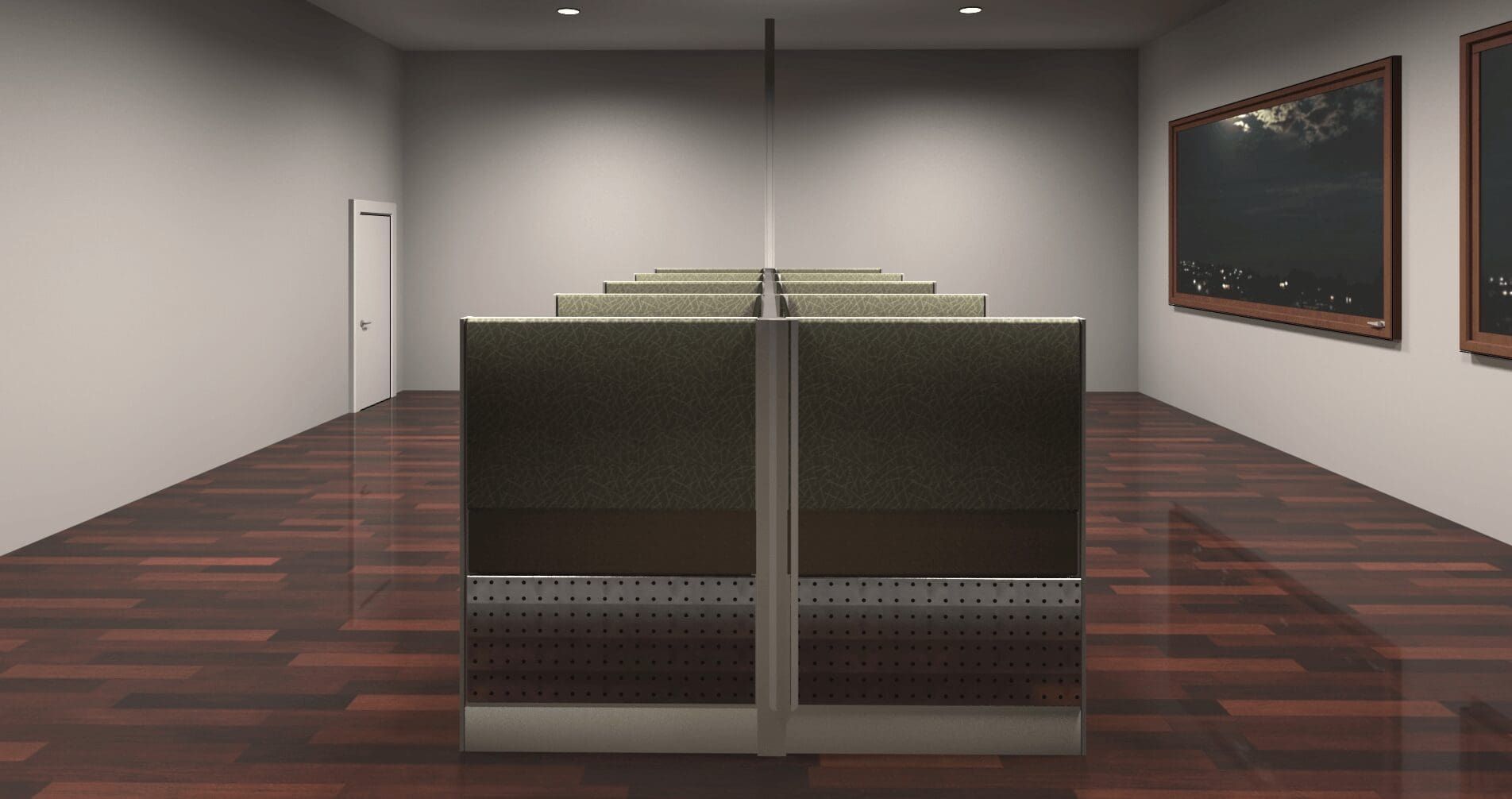 8-Person Premium Telemarketing Cubicles (4' x 2' each) - Image 7