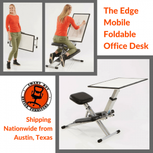 edge mobile foldable desk white background 2