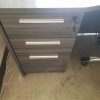 gray pedestal drawers