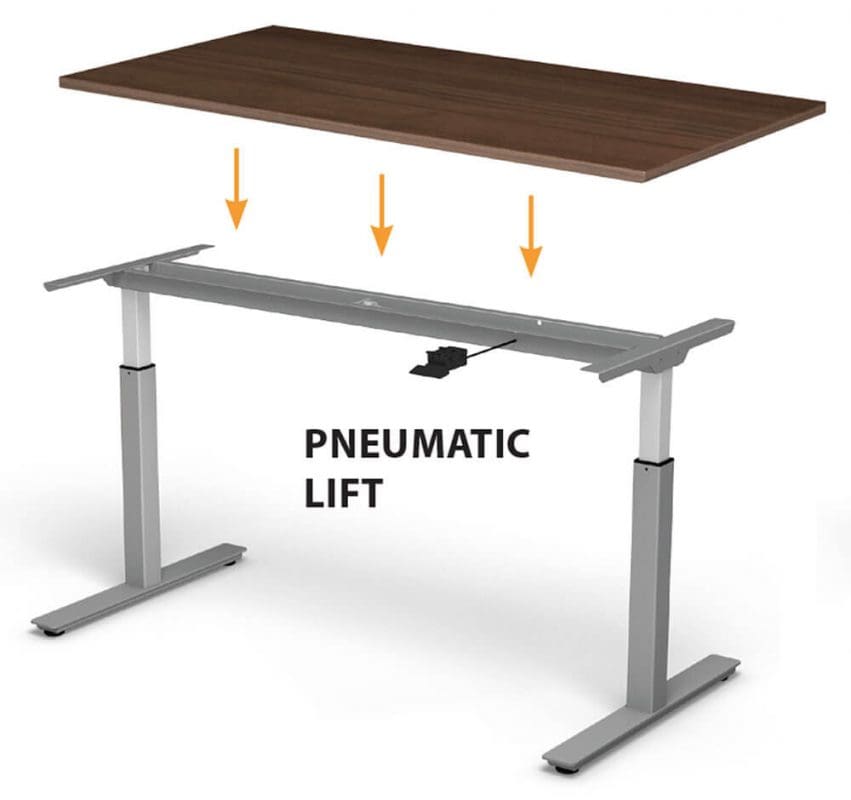 Purchase Adjustable Pneumatic Lift Base For Office Desks