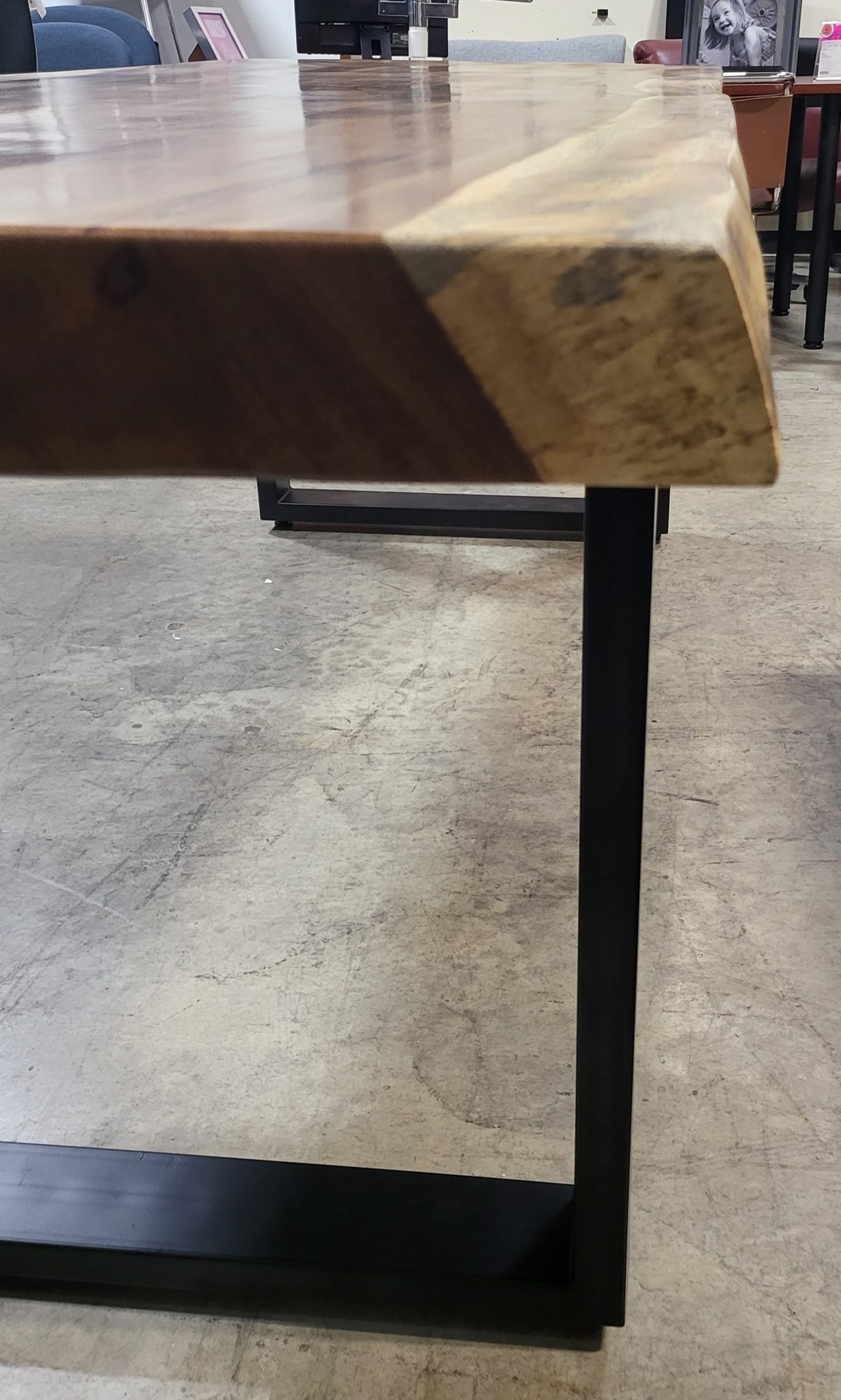 Live Edge Conference Table - Parota Wood Slab Dining Table - 96 - Smart  Buy Office Furniture: Office Furniture Austin - Used Office Furniture