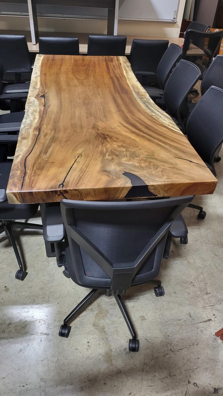 Live Edge Conference Table Parota Wood Slab Dining Table 96