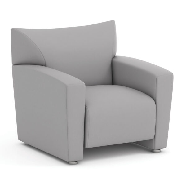 tribeca office lounge chair gray