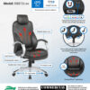 heated office chair with graphics