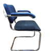 knoll cesca chair black and blue 2