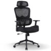 ergonomic office chair with headrest molded foam seat 250 lbs rated 1