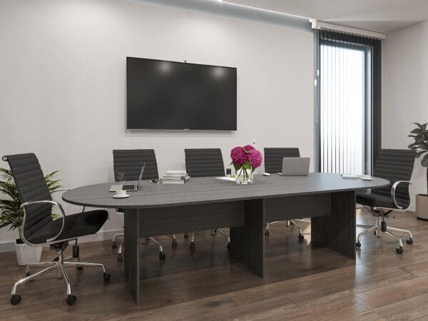 10' Racetrack Conference Table - Image 4