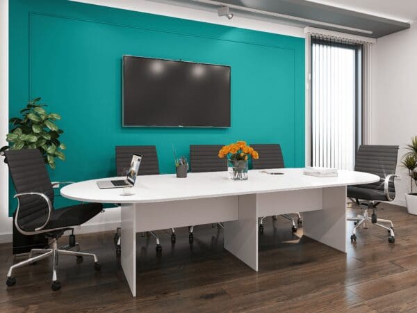 10' Racetrack Conference Table - Image 2
