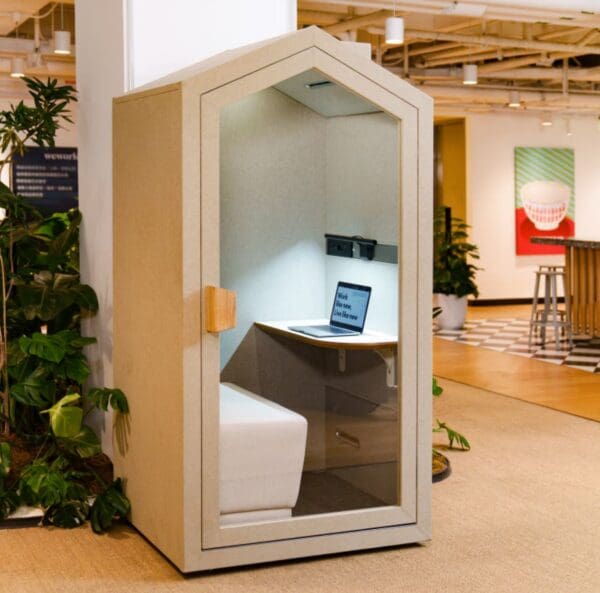 Budget Office Phone Booth - 1 Person - Image 11