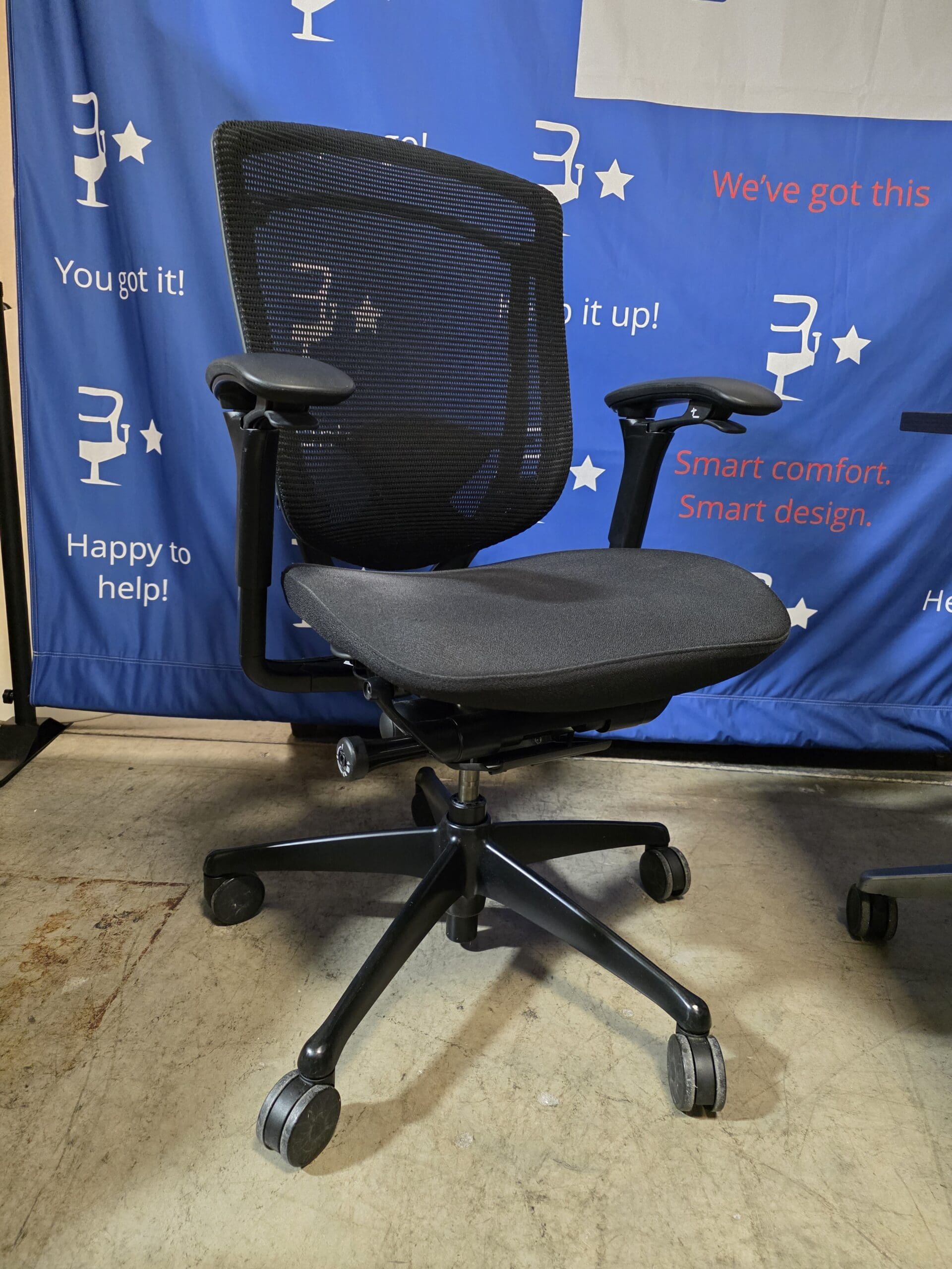 Used Black Teknion Contessa
