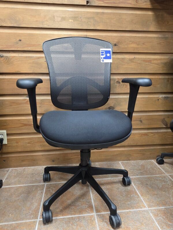 Ergonomic Mesh Office Chair - Gray Mesh Back, Optional Fabric, or Mesh Seat - Image 6