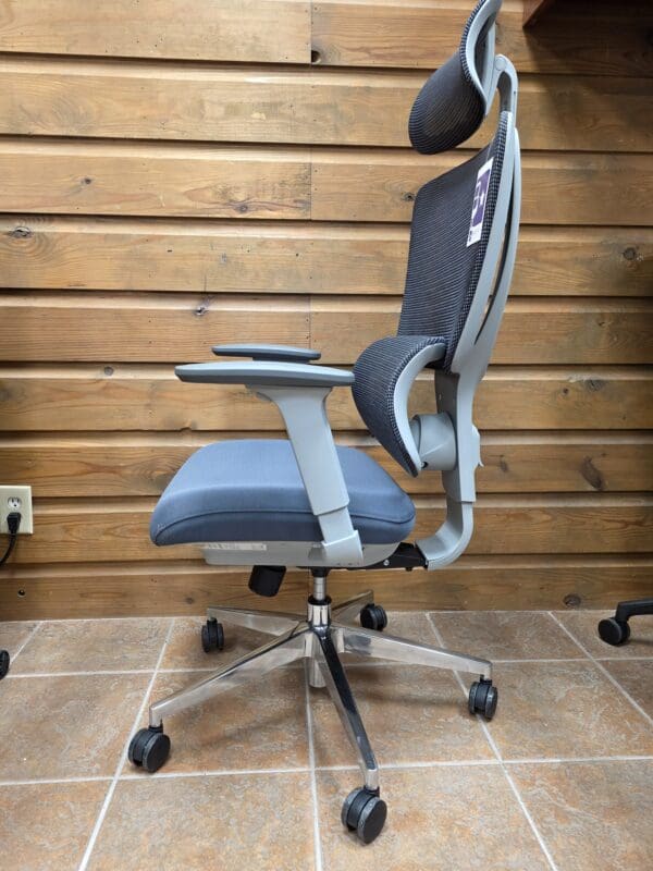 Echo - Ergonomic Mesh Back, Fabric Seat, Office Chair with Adjustable Headrest, and Adjustable Seat. - Image 7
