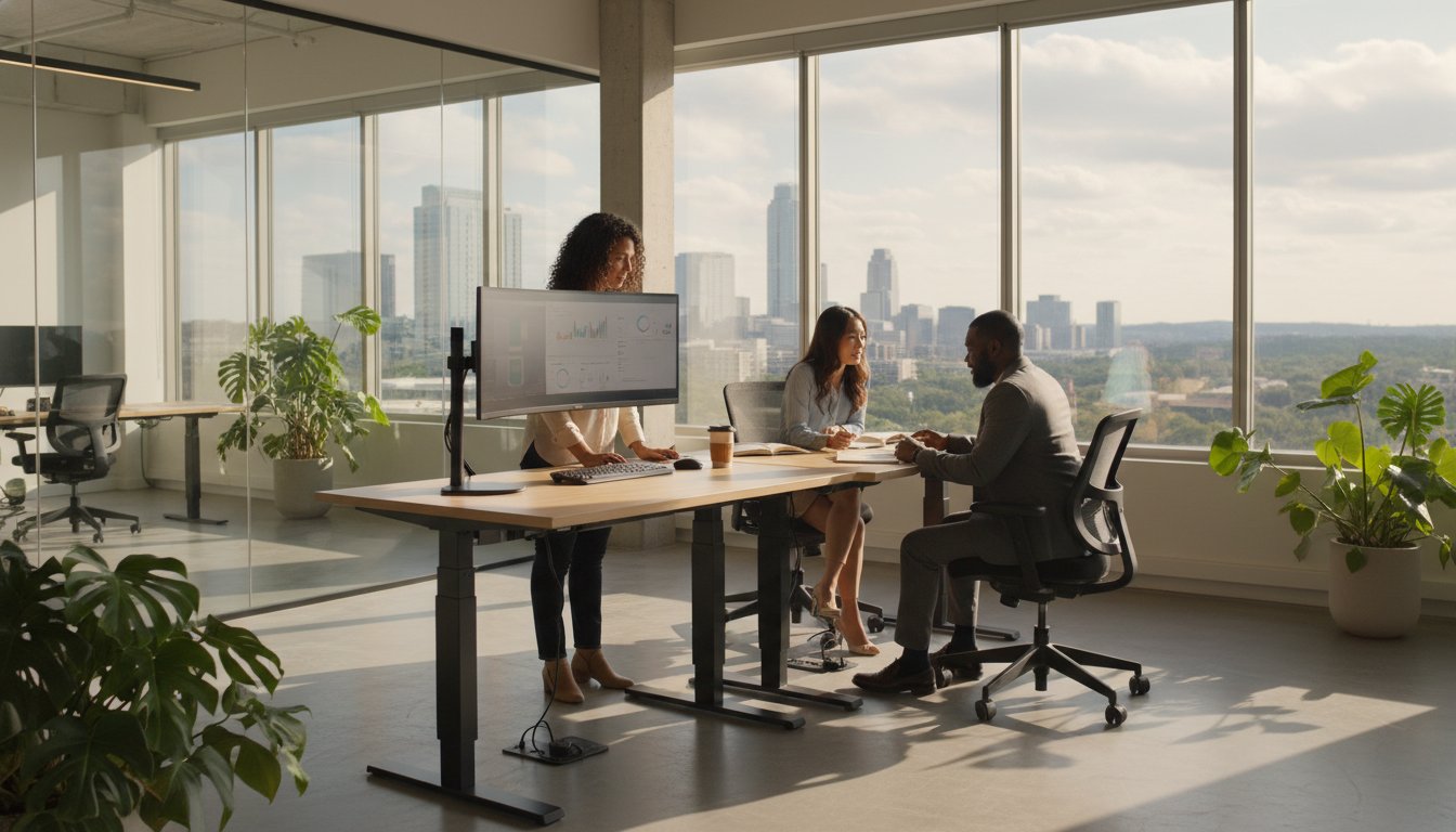 Height Adjustable Standing Desks: The 2026 Commercial Office Guide