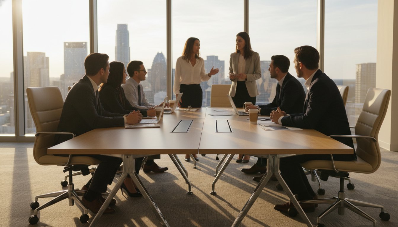 Modular Conference Tables in Austin: The 2026 Buyer’s Guide to Flexible Meeting Spaces