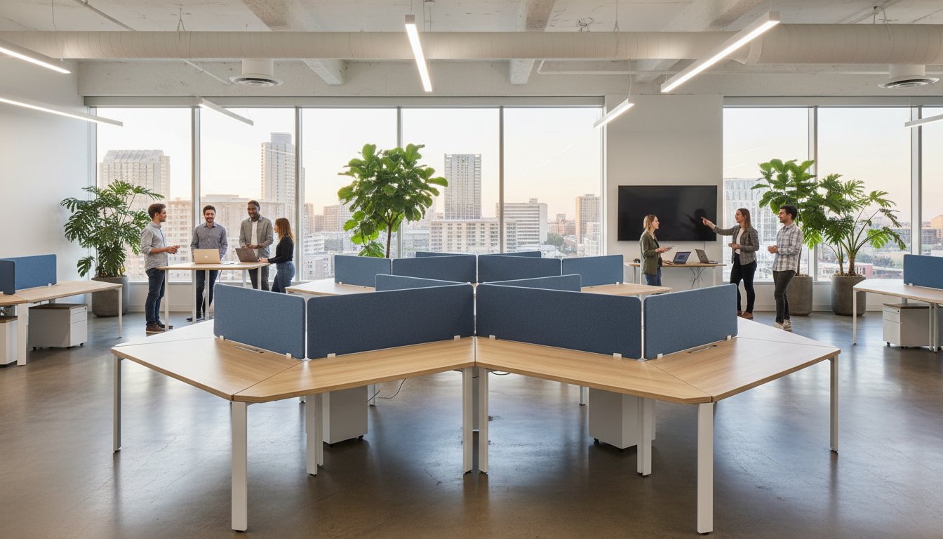 Open Plan Cubicles in Austin: 5 Modern Layout Examples for 2026 Workspaces