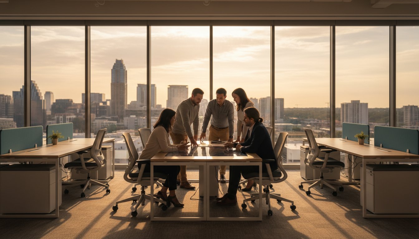 Smart Buy Office Furniture Strategies for Growth: The 2026 Austin Business Guide – Hero Image Smart Buy Office Furniture Strategies for Growth: The 2026 Austin Business Guide