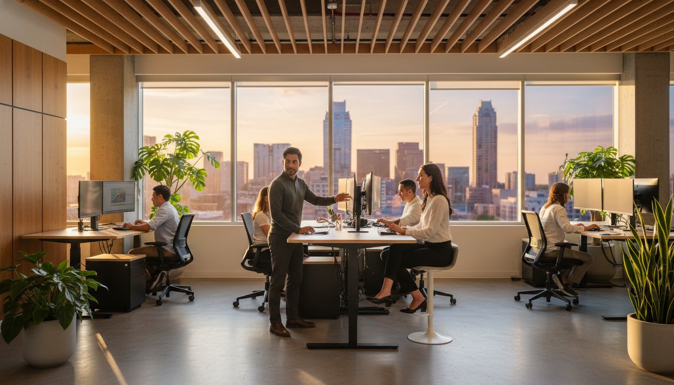 The Real Benefits of Standing Desks for Austin’s 2026 Modern Workforce
