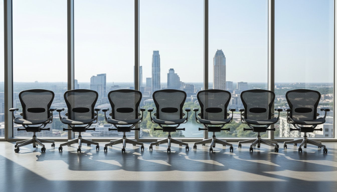 Used Herman Miller Chairs Near Me: The 2026 Austin Commercial Buying Guide