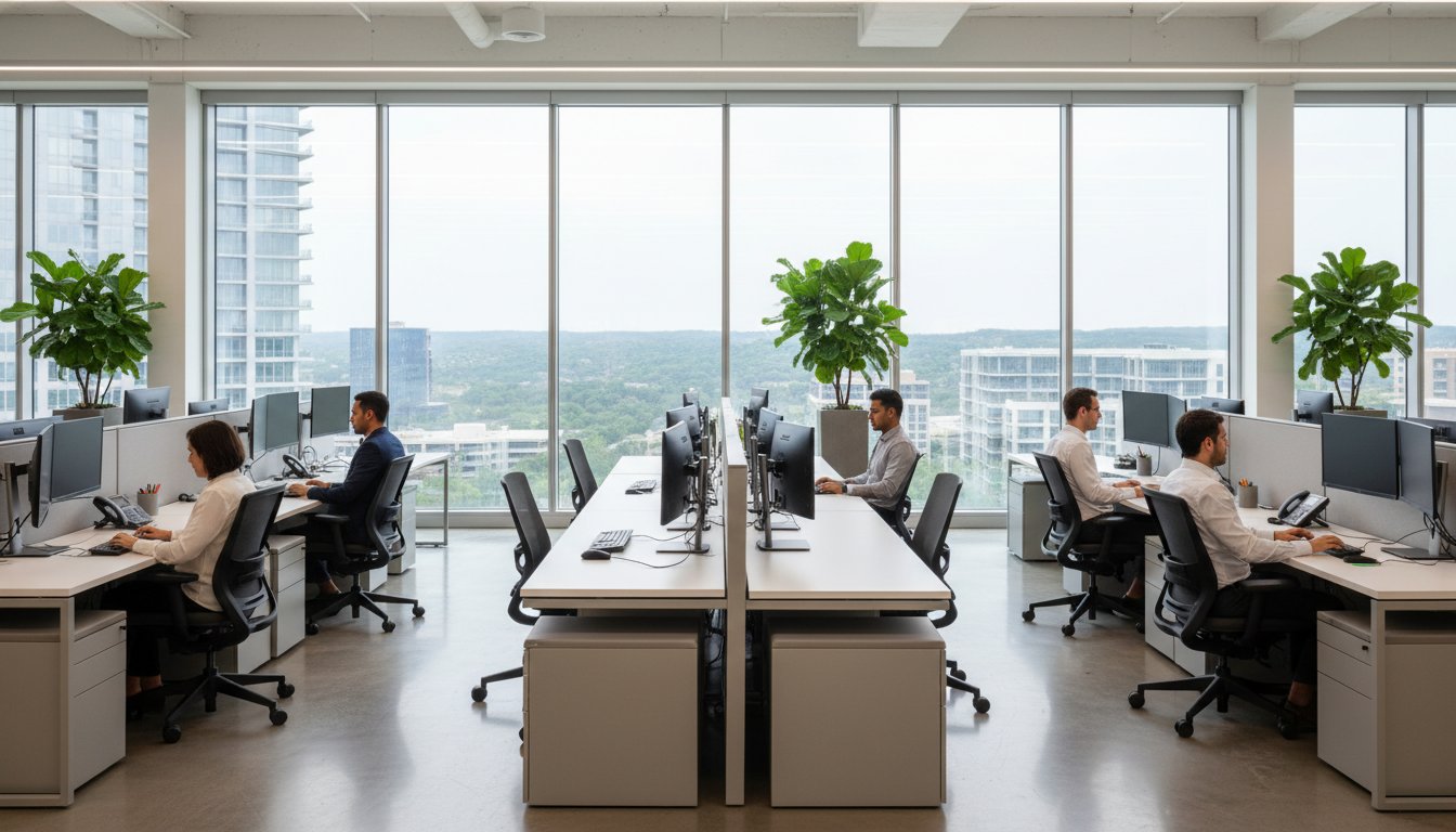 Used Call Center Cubicles in Austin: The 2026 High-Density Buyer’s Guide