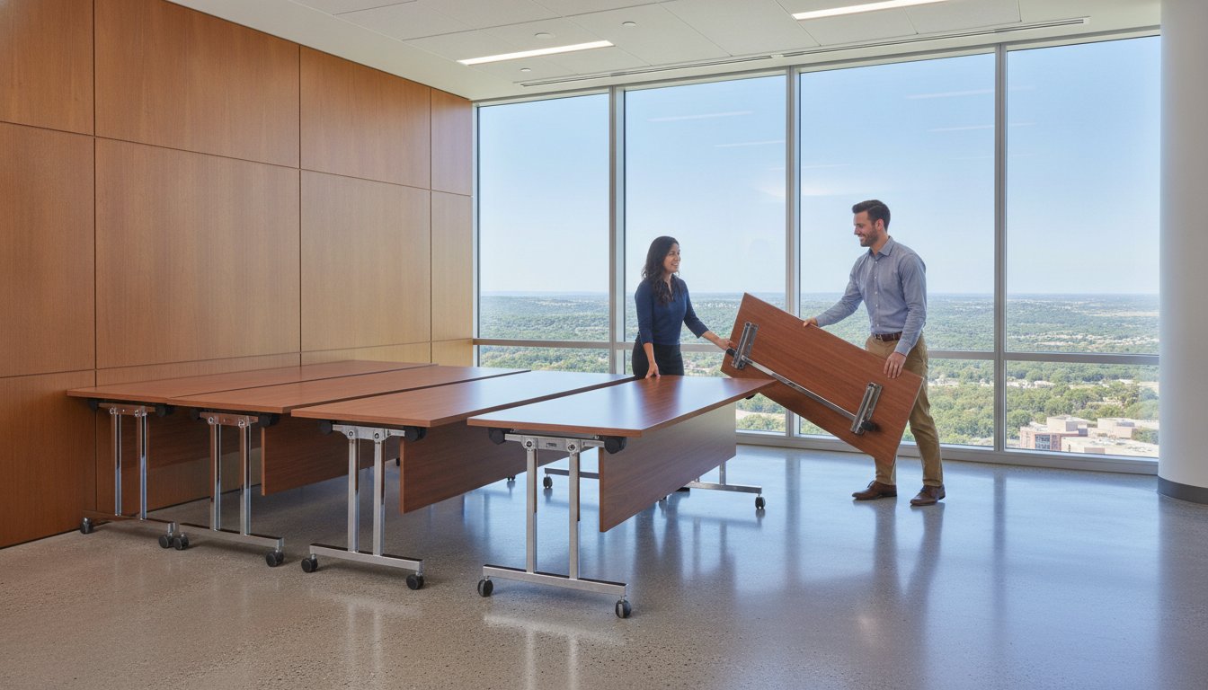 Nesting Training Table Procurement: Maximizing ROI in Austin Dynamic Workspaces