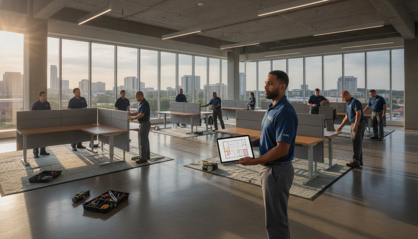 Commercial Office Furniture Installation Checklist: The 2026 Procurement Manager’s Guide